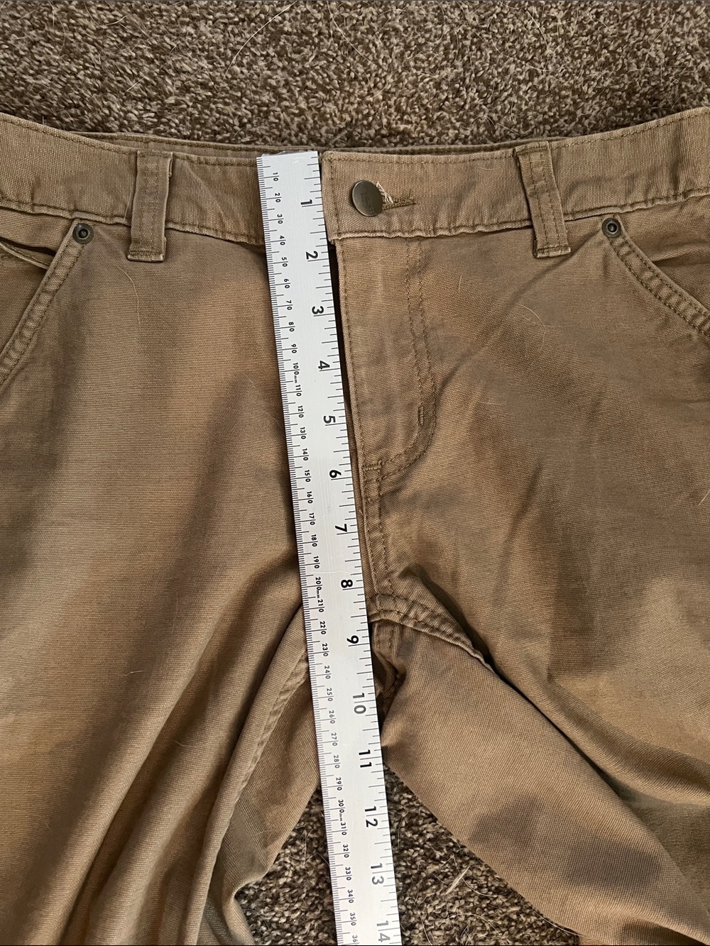 Carhartt Tan Canvas Cargo Pants - Picture 9 of 13